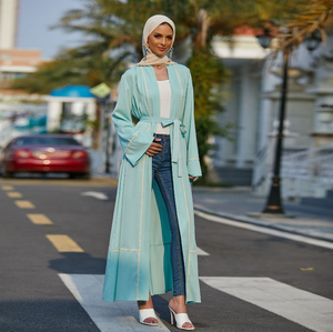 Eid Mubarak açık Abaya Dubai türkiye müslüman başörtüsü elbise suudi arabistan Abayas kadınlar Pakistani İslam giyim kaftan Marocain