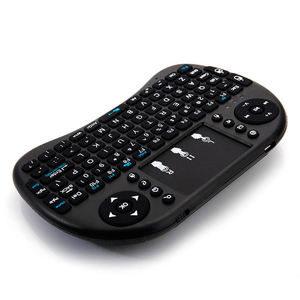 Teclado y ratón inalámbricos I8 combo air mouse 2,4G BT, botones físicos, teclado con receptor para Steam deck mini PC TV - Product Image 5