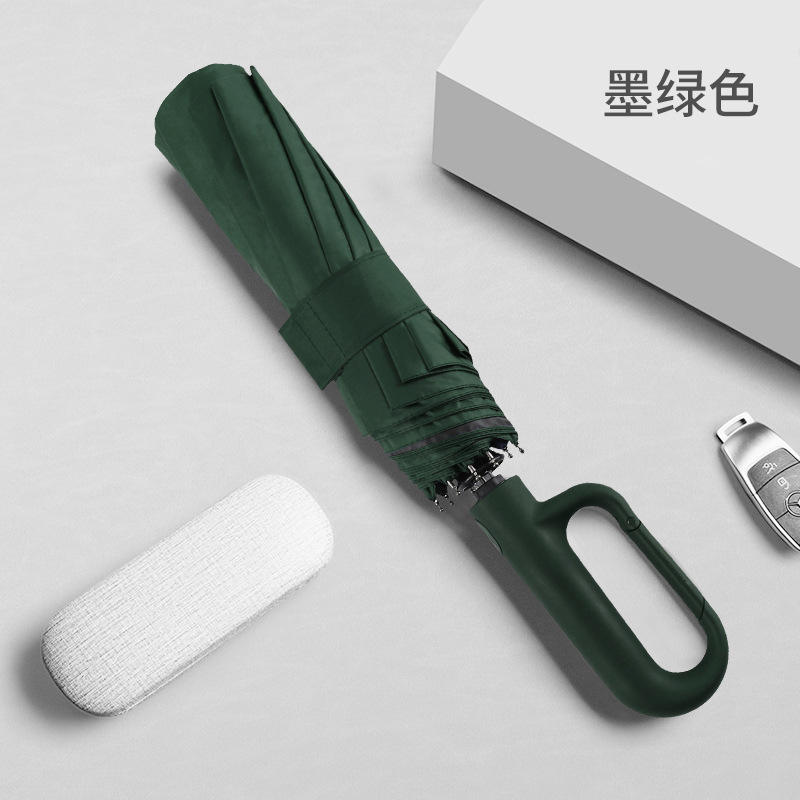 Parapluie anneau-vert foncé