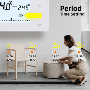 RF Wireless Gaskessel Thermostat mit fern gesteuertem Touchscreen programmier barer Heizt her mostat