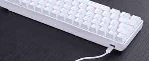 Fashion 7RGB <strong>Custom</strong> 68 <strong>Keys</strong> Hot Swappable <strong>Key</strong> Caps Mechanical <strong>Keyboard</strong> for Working - Product Image 4