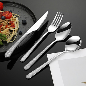 Flatware sets thép không gỉ sang trọng bạc thiết lập dao kéo với Hộp quà tặng - Product Image 2