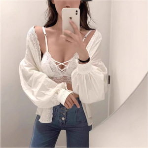 Toptan sıcak satış 799 # kadın kore tarzı dantel tüp üst seksi Backless ayarlanabilir askıları kadın sutyen