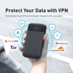 GL iNet Outdoor Pocket 7000 Mah Batería Openwrt Vpn Wi-Fi Doble Banda Esim Wireless 4G Lte Wifi Routers con ranura para tarjeta Sim - Product Image 6