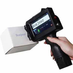 Máquina de codificación de inyección de tinta Impresora de inyección de tinta de 12,7mm Pantalla táctil de 4,3 pulgadas 600DPI Impresora de codificación de 28 idiomas - Product Image 2