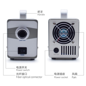 50w宽电压小尺寸重量轻医用便携式迷你氙气光源，亮度可调