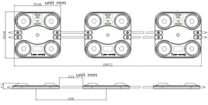 IP65 Waterproof <strong>4W</strong> 4LEDs Module 12V DC Storefront Strip Lights for Advertising Signs In-channel Letter <strong>LED</strong> Modules - Product Image 3