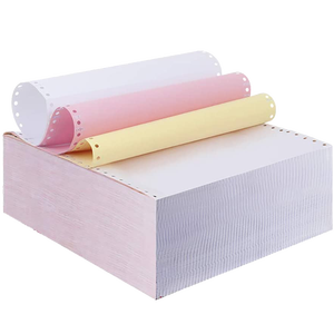 Impresión continua de ordenador cb cf cfb, 1-6 capas, 1000 hojas, copia de papel ncr de oficina sin carbón - Product Image 6