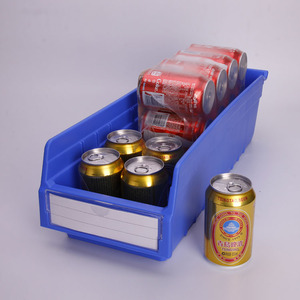 Multifunctional Plastic Storage Boxes <strong>Bins</strong> Size Convenient Stacking Preservation Organized Semi-Open Front Design - Product Image 2