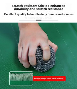 Nhiệm vụ nặng nề 1.2mm dày kháng hóa chất PVC dao tráng tarps cho các dự Án Xây Dựng tạm thời nơi trú ẩn công nghiệp bao gồm. - Product Image 6