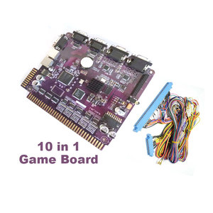 Tablero de juego multiarcade 10 en 1 de alta calidad, operado con monedas, precio barato, fabricado en China con una placa PCB duradera - Product Image 2