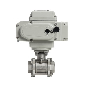 2 yollu dişli elektrik küresel vana yüksek platform aktüatör ISO5211 montaj boyutu (DN10 ~ DN100,PN16,PN25,PN40,PN64 isteğe bağlı) - Product Image 5