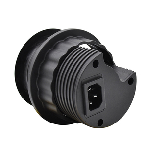 Conector de mesa redondo con puerto de carga rápida, ojal de escritorio con USB tipo C - Product Image 3