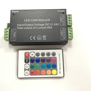 RGB RGBW беспроводной Радиочастотный пульт дистанционного управления DC5V 12V 24V светодиодный контроллер для светодиодных полос диммер - Product Image 5