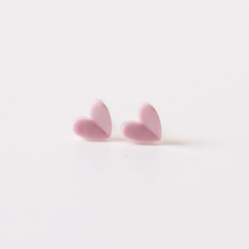 Pink textured heart