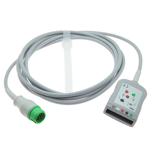 Compatible for Mindray PM5000 <strong>Medical</strong> ECG Trunk Cable 5 Leads Beneview T5 12pin 2.5mm Aha ECG Trunk Cable for Patient Use - Product Image 1