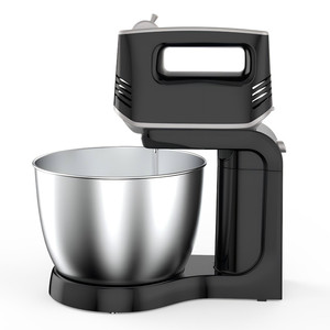 150W Hand <strong>Mixer</strong> Machine With 5 Speeds Control and Eject Button With Two Chromed Coated Beaters and Dough Hooks - Product Image 5