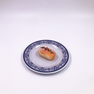 Kỳ nghỉ Bộ đồ ăn đặt thân thiện với môi cấp thực phẩm melamine Vòng tấm phẳng và món tráng miệng tấm cho những dịp lễ hội - Product Image 3