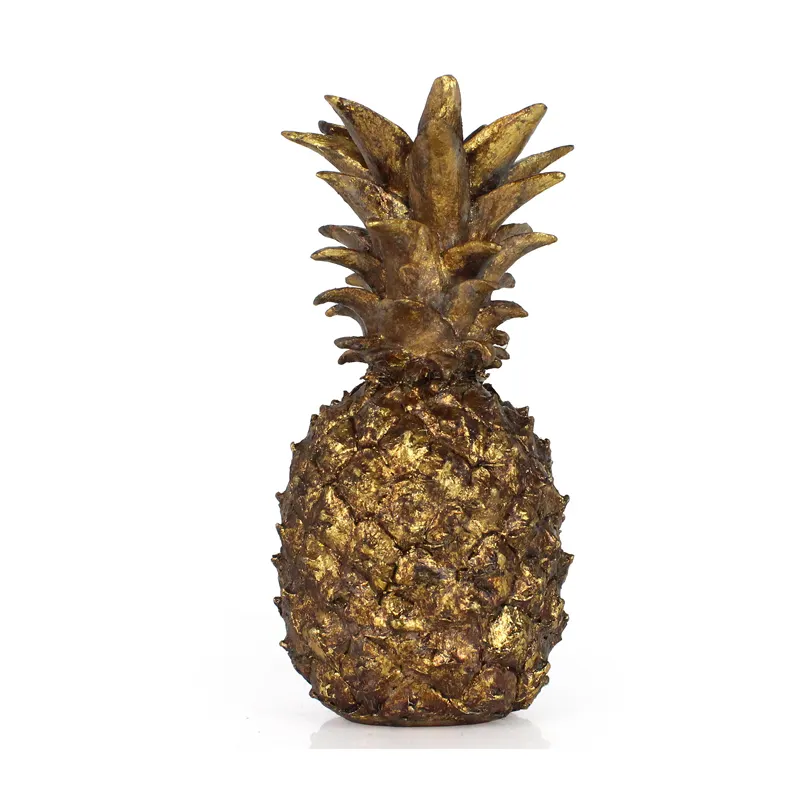 Commerci all'ingrosso 3D Ornamenti Resina Decorative Antique Finitura Ananas Oggetto Per Tavolo Decor