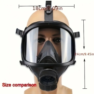 Herstellung Luftfilter Vollgesichts-Tränen gasmaske Chemische Atemschutz maske - Product Image 3