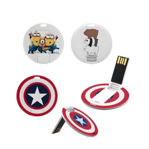 迷你圆形2gb 4gb 8GB 2.0塑料卡u盘定制标志<span class=keywords><strong>3.0</strong></span> 16gb 32gb 64GB Pendrive笔式u盘128GB u盘