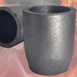 粘土钢铁玻璃冶炼用方形石墨坩埚纯工业Sic 100千克金方形石墨坩埚 - Product Image 4