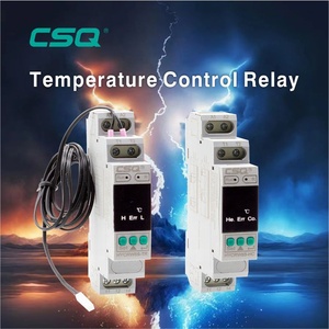 CSQ HYCRW8S Temperature <strong>Control</strong> <strong>Relay</strong> 1 X SPDT <strong>Output</strong> Configuration Working Voltage AC24-240V(50-60Hz)/DC24-240V Fluctuation 10% - Product Image 2
