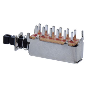 Kandens PS42F42 interruttore a chiave diritta 12 Pin DIP 4 p2t interruttore di blocco autobloccante con 2 interruttori a pulsante di posizione - Product Image 3