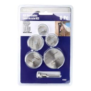 6 adet HSS testere diskli tekerlek kesme BladesFor matkaplar döner araçları ve Mandrel - Product Image 3