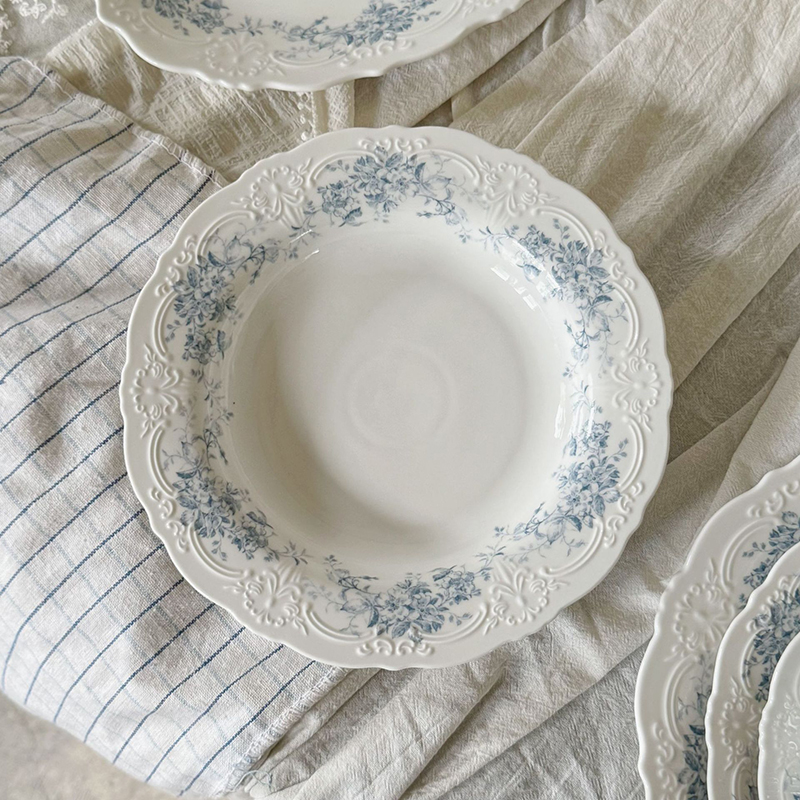 Blue plate 23.5*4cm