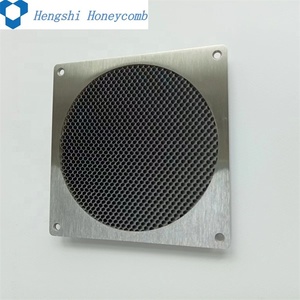 Hengshiハニカム金属ハニカムパネル高RF/EMCシールド性能傾斜ストレートハニカムコア - Product Image 3