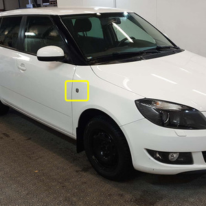 Siyah duman Lens dinamik LED yan işaretleyici yan göstergesi tekrarlayıcı dönüş sinyalleri işık Skoda Fabia Octavia için Roomster süper - Product Image 5