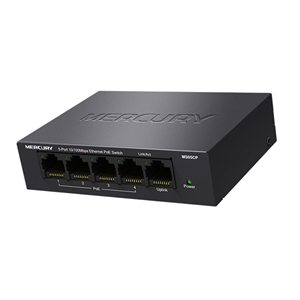MS05CP 5 Port PoE Ethernet <strong>Network</strong> Switch - Product Image 5