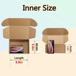 Wholesale 9x6x4 Inches Shipping Boxes Pack of 25, Small Corrugated Cardboard <strong>Box</strong> for Mailing Packing Literature Mailer - Product Image 6