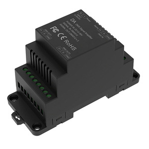 5 Jahre Garantie DA 4 Kanäle Din Rail DMX 512 RDM Signal Splitter PWM Konstant strom im Din Rail 2-Wege-DMX-Signalverstärker - Product Image 2