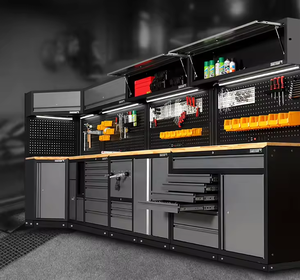 兴源重型车间仓储工作台工具箱机械车库模块化工具柜系统 - Product Image 4