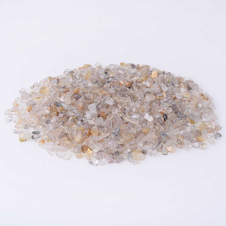 100g Factory Price Natural Amethyst Fluorite Quartz Garden Gravel Stone Healing Crystal Chips Stone for Outdoor Decoration