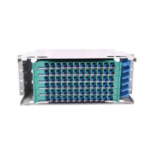Fiber Distribution Frame 1U 24 Core Optical ODF Rack Mount Optic 144 Port <strong>Patch</strong> <strong>Panel</strong> - Product Image 2