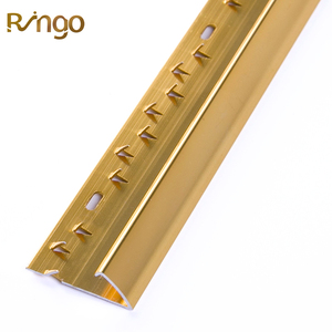 Ringo nhà máy Tùy chỉnh màu Anodized nhôm thảm viền hồ sơ thiết kế hiện đại thép không gỉ linh hoạt tầng TRIM giá thấp - Product Image 4