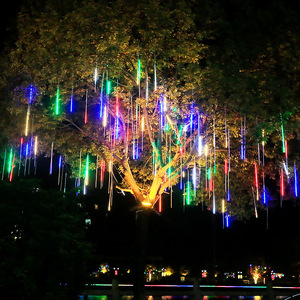 หลอด LED ไฟสตริงคริสต์มาสกลางแจ้ง,หลอดฝนดาวตกกันน้ำ - Product Image 2