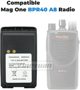7.4V 2600mAhリチウムイオン交換用バッテリーマグワンBPR40 A8 A8i PMNN4534A双方向無線バッテリー - Product Image 5