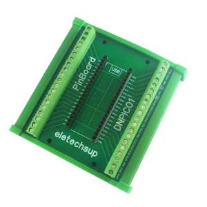 DNPIC01 3.95MM GPIO mantar pano vida Terminal bloğu adaptör panosu DIN ray dağı için ahududu Pi Pico RasPi RPI PLC modülü