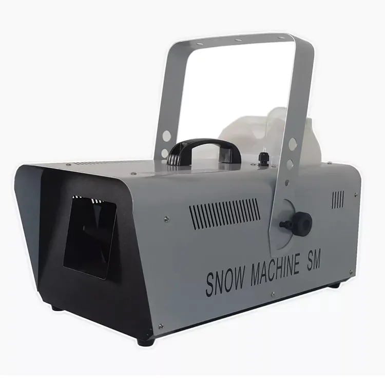 공장 가격 1200W 시뮬레이션 스노우 메이커 Dmx512 원격 제어 스노우 머신 크리스마스