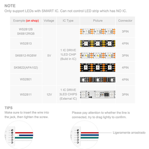 RGB Pixel App controllato DC5-24V Sp108e w2811controller wifi led indirizzabile - Product Image 4