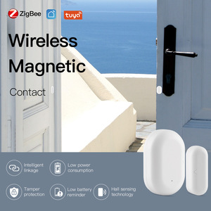 SLS Zigbee magnetico porta finestra sensore Tuya Smart Home sistema di allarme di sicurezza Alexa telecomando Android a batteria - Product Image 2