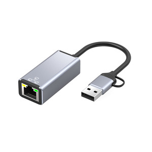 HC-72 Type c <strong>to</strong> RJ45 Smart <strong>USB</strong> Adapter Network Connector for Type-c Laptop - Product Image 1