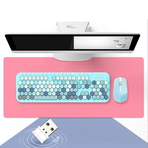 原装MOFII蜂蜜加彩色蜂窝键帽2.4ghz无线键盘鼠标套装 - Product Image 6