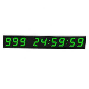 Programmier bare LED Digital 4 Zoll 9-stellige Wanduhr für Groß veranstaltungen 999 Tage Countdown-Timer
