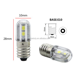 E10 <strong>LED</strong> Indicator Bulb BI-POLAR <strong>BA9S</strong> Light Lamp Miniature PSB 24X-<strong>LED</strong> MG6 BA7S T5.5 T6.8 MF T1-3/4 Midget Wedge T3.25 28V 120V