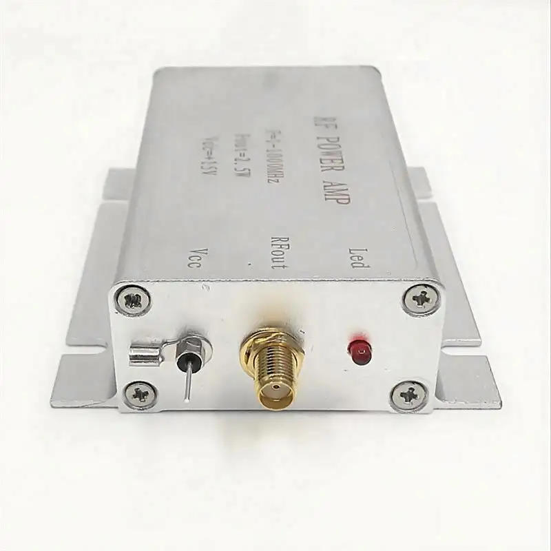 FM Wireless Remote Control Broadband Power Amplifier 1-1000MHz Low Power FM RF Amplifier 2.5W RF Transmitter Amplifier